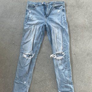American Eagle High Rise Mom Jean
